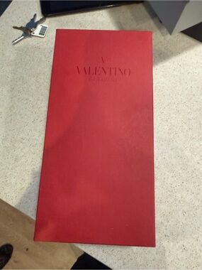 Valentino Garavani Red Embossed Gift Box